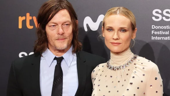 die Hollywood-Schauspielerin Diane Kruger und der US-Schauspieler Norman Mark Reedus vergossen &laquo;gl&uuml;ckliche Tr&auml;nen&raquo;. - &copy; Ra&uacute;l Terrel/EUROPA PRESS/dpa