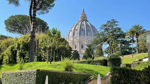 Die Vatikanischen G&auml;rten sind ein gr&uuml;ner H&uuml;gel der Stille. - &copy; Christoph Driessen/dpa-tmn