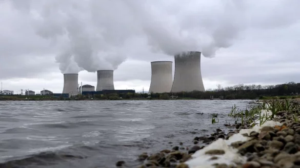 Das Atomkraftwerk in Cattenom (Archivbild). - &copy; Christophe Karaba/EPA/dpa