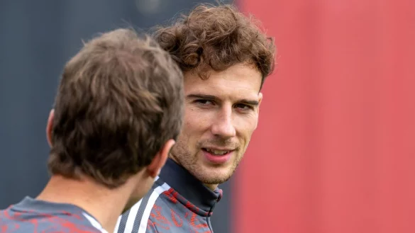 Bayerns Leon Goretzka soll gegen Pilsen wie schon gegen den BVB als Antreiber glänzen. - © Peter Kneffel/Deutsche Presse-Agentur GmbH/dpa