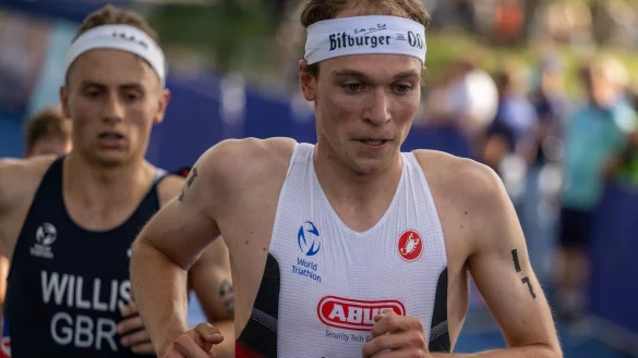 Triathlet Lasse Lührs kam in die Top Ten der Championship Serie. - © Ulrich Gamel/Kolbert-Press/dpa