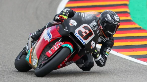 Folgt beim Liqui Moly Husqvarna IntactGP-Team auf seinen Landsmann Marcel Schr&ouml;tter: Der 22-j&auml;hrige Lukas Tulovic. - &copy; Jan Woitas/zb/dpa/Archivbild