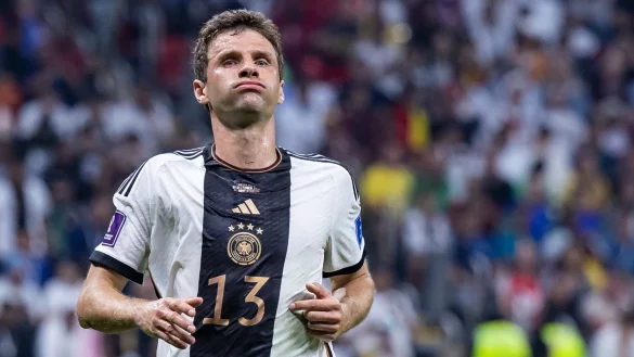 Will sich Zeit nehmen, um das entt&auml;uschende Abschneiden der deutschen Nationalmannschaft einzuordnen: Thomas M&uuml;ller. - &copy; Tom Weller/dpa