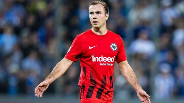 Gilt aber als möglicher WM-Kandidat: Mario Götze. - © Tom Weller/Deutsche Presse-Agentur GmbH/dpa