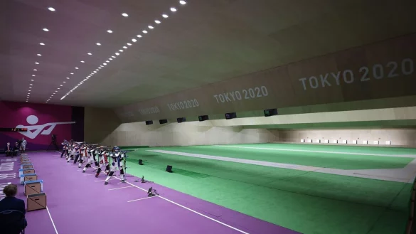 Das Gewehr-Mixedteam Janßen und Koenders konnte sich Bronze im Dreistellungskampf in Ägypten sichern. - © Jan Woitas/dpa-Zentralbild/dpa