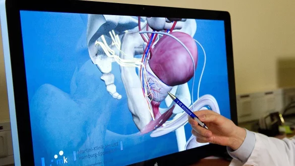 Fr&uuml;h behandeln: Wird Prostatakrebs rechtzeitig erkannt, sind die Heilungschancen oft gut. - &copy; Axel Heimken/dpa/dpa-tmn