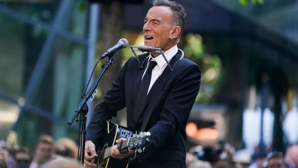 Bruce Springsteen hat mit seinem neuen Album die Spitze der deutschen Charts erobert. - &copy; Evan Vucci/AP/dpa