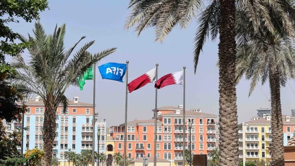 Katar ist Ausrichter der Fu&szlig;ball-WM 2022. - &copy; Christian Charisius/dpa