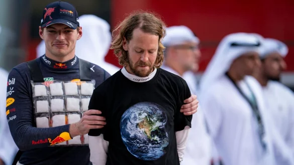 Verabschiedete sich mit einer klaren Botschaft aus der Formel 1: Sebastian Vettel. - &copy; James Gasperotti/ZUMA Press Wire/dpa