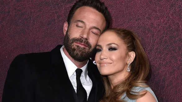 Gl&uuml;cklich vereint: Ben Affleck und Jennifer Lopez 2021 in Los Angeles. - &copy; Jordan Strauss/Invision/AP/dpa