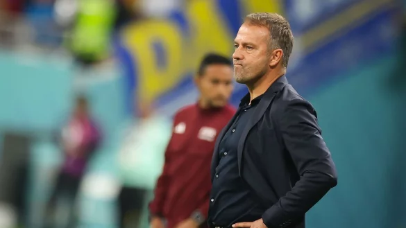 Deutschlands Bundestrainer Hansi Flick ist gefordert. - &copy; Christian Charisius/dpa