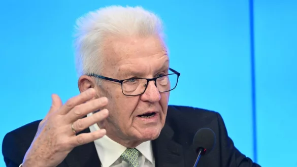 Winfried Kretschmann stellt der Koalition dennoch ein gutes Zeugnis aus. - &copy; Bernd Wei&szlig;brod/dpa