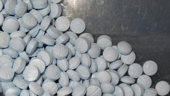 Mit Fentanyl gestreckte Oxycodon-Pillen. - &copy; U.S. Attorneys Office for Utah/AP/dpa