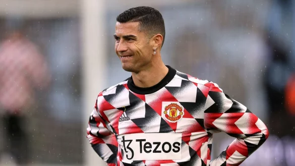 Musste sich mit Manchester United bei Aston Villa geschlagen geben: Cristiano Ronaldo. - &copy; Barrington Coombs/PA Wire/dpa