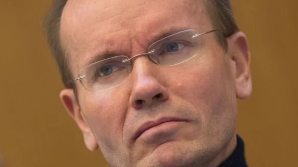 Laut dem Kronzeugen der Staatsanwaltschaft war der frühere Wirecard-Vorstandschef Markus Braun ein «absolutistischer CEO». - © Peter Kneffel/dpa