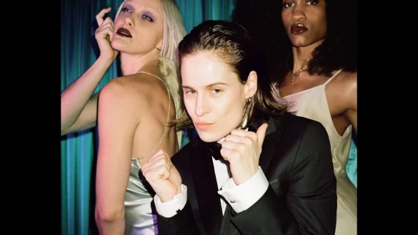 Das Cover des Albums &laquo;Redcar les adorables &eacute;toiles (prologue)&raquo; von Christine And The Queens. - &copy; -/Because Music/dpa