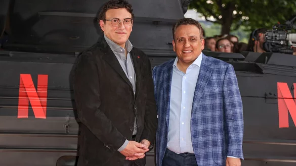 Das aktuelle Projekt von Anthony und Joe Russo (r) ist der Science-Fiction-Film &laquo;The Electric State&raquo;. - &copy; Vianney Le Caer/Invision/AP/dpa