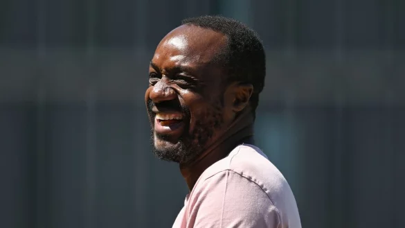 Verl&auml;sst Eintracht Frankfurt: Ben Manga. - &copy; Arne Dedert/dpa