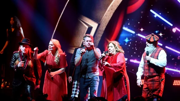 Die Kelly Family versetzt Krefeld in Weihnachtsstimmung. - &copy; Malte Krudewig/dpa