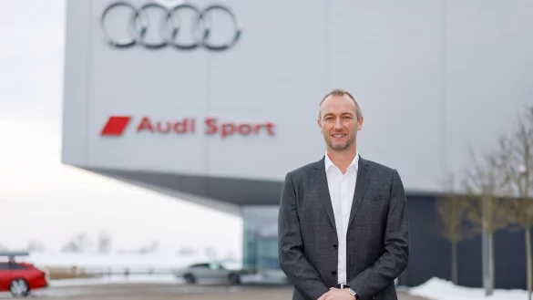 Adam Baker, Formel-1-Projektleiter von Audi und Gesch&auml;ftsf&uuml;hrer der Audi Formula Racing GmbH. - &copy; Daniel L&ouml;b/dpa