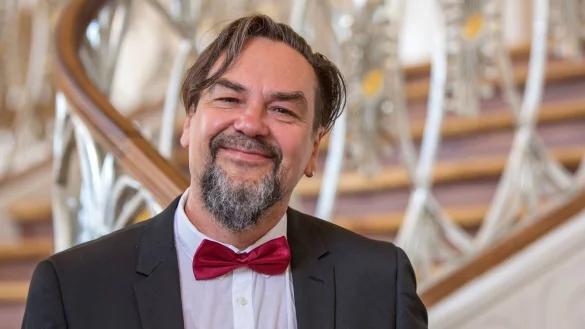 Der ukranische Schriftsteller Juri Andruchowytsch wird mit dem Heine-Preis 2022 der Stadt D&uuml;sseldorf ausgezeichnet. - &copy; arifoto UG/dpa-Zentralbild/dpa