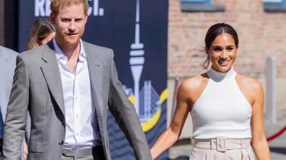 Der britische Prinz Harry und seine Frau Meghan sind im Dezember in einer Netflix-Doku zu sehen. - &copy; Rolf Vennenbernd/dpa