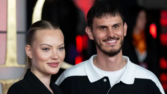 Cheyenne Ochsenknecht und Nino Sifkovits erwarten das zweite Kind. - &copy; Sven Hoppe/dpa