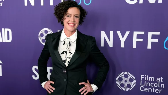 Maria Schrader bei der Premiere von &laquo;She Said&raquo; beim New York Film Festival. - &copy; Charles Sykes/Invision/AP/dpa