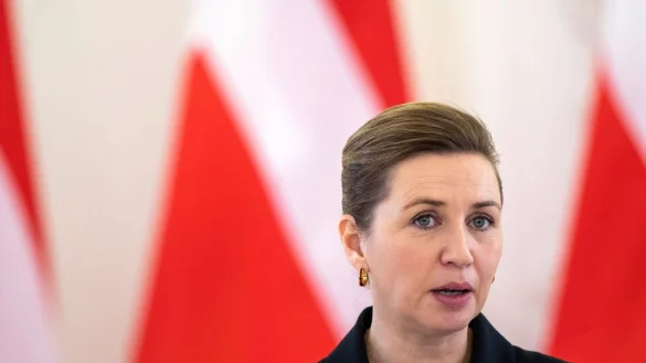 Mette Frederiksen ist mit 44 Jahren eine der j&uuml;ngsten Regierungschefinnen Europas. - &copy; Mindaugas Kulbis/AP/dpa