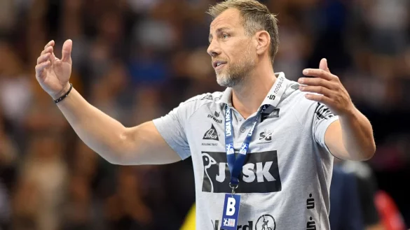 Flensburgs Trainer Maik Machulla trifft mit seinem Team auf den Nordrivalen. - &copy; Michael Schwartz/dpa