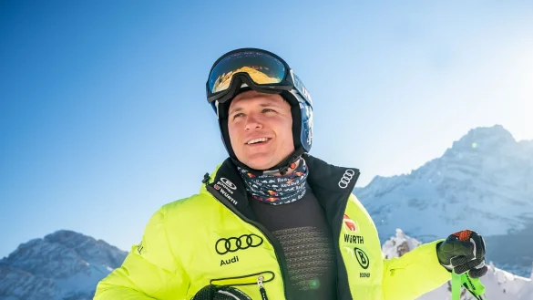 Strebt wieder sein altes Leistungsvermögen an: Thomas Dreßen. - © Michael Kappeler/dpa