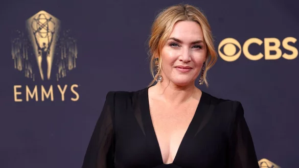 Kate Winslet bei den Primetime Emmy Awards in Los Angeles. - © Chris Pizzello/Invision/dpa