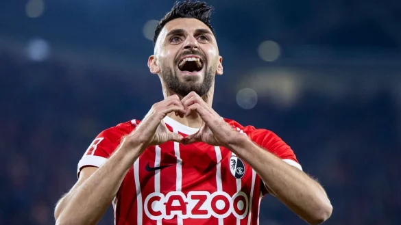 Vincenzo Grifo war der überragende Freiburger beim deutlichen Sieg gegen Union. - © Tom Weller/dpa