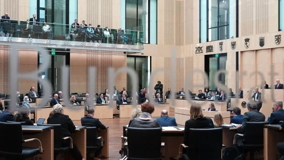 Blick in den Deutschen Bundesrat in Berlin. - © Demy Becker/dpa