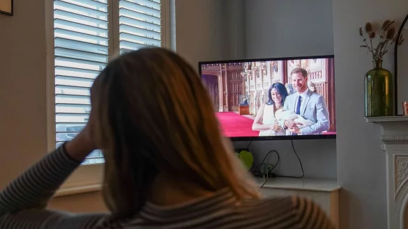 Harry und Meghan sorgen f&uuml;r reichlich Wirbel. - &copy; Jacob King/PA/AP/dpa