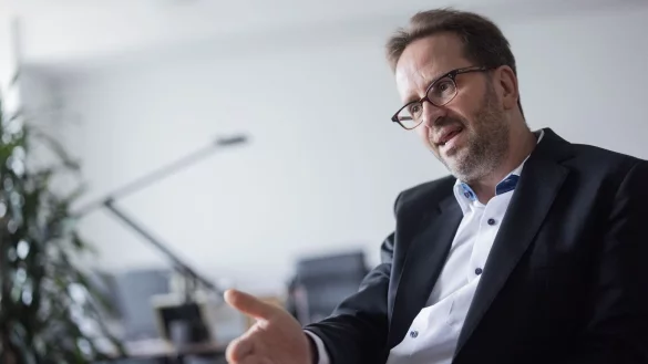 Der Pr&auml;sident der Bundesnetzagentur, Klaus M&uuml;ller. - &copy; Rolf Vennenbernd/dpa