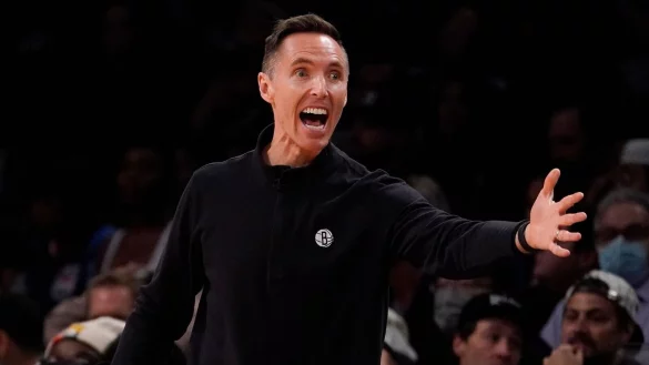 Musste als Trainer bei den Brooklyn Nets gehen: Steve Nash. - &copy; John Minchillo/AP/dpa