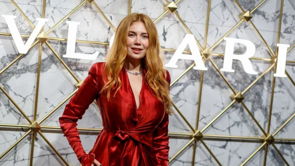 Palina Rojinski &uuml;berlegt erst lange, bevor sie Klamotten kauft. - &copy; Gerald Matzka/dpa