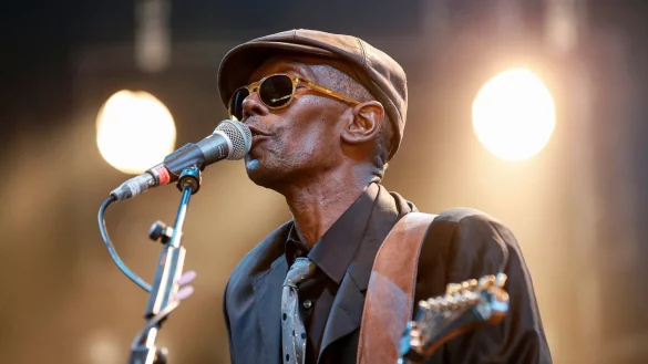 Maxi Jazz, S&auml;nger und Frontmann der britischen Trip-Hop-Dance-Band Faithless, ist gestorben. - &copy; Peter Klaunzer/KEYSTONE/dpa
