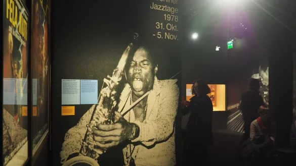 Blick in die Ausstellung &laquo;Fela Anikulapo-Kuti. Rebellion Afrobeat&raquo; in Paris. - &copy; Rachel Bossmeyer/dpa