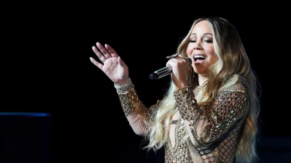 Mariah Carey macht Weihnachten sch&ouml;n. - &copy; Kamran Jebreili/AP/dpa
