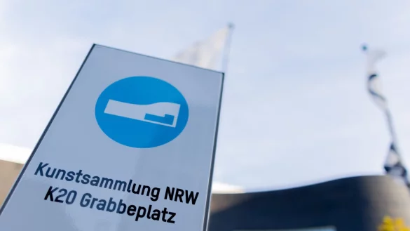 Blick auf die Kunstsammlung Nordrhein-Westfalen K20. - &copy; Rolf Vennenbernd/dpa