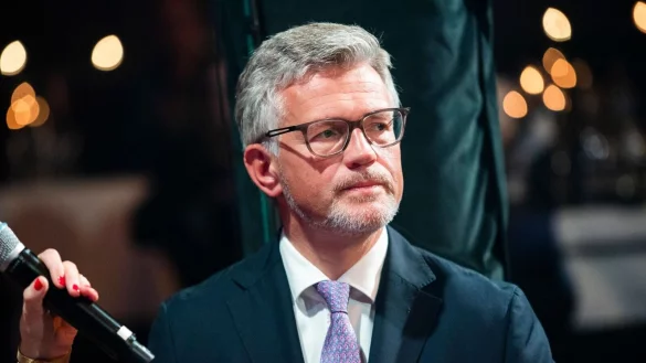 Der scheidendende Botschafter der Ukraine in Deutschland Andrij Melnyk wird diese Woche Deutschland verlassen. - © Christophe Gateau/dpa