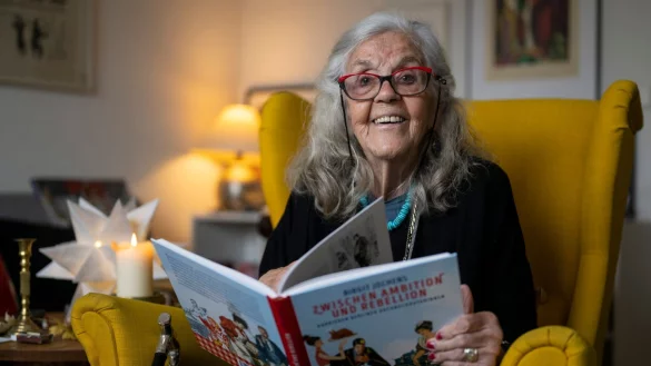 Als DDR-Koch-Queen erlangte Winnington mit ihrer Kolumne "Liebe, Phantasie und Kochkunst" in "Das Magazin" gro&szlig;e Bekanntheit. - &copy; Monika Skolimowska/dpa