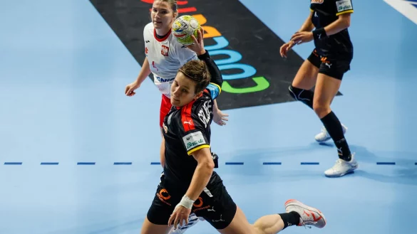 Hat f&uuml;r den Sieg gek&auml;mpft: Alina Grijseels aus Deutschland in Aktion. - &copy; Kolektiff Images/dpa