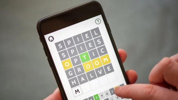 Das Spiel Wordle erobert Anfang 2022 das Netz im Sturm. Viele Varianten und auch deutsche Versionen gibt es. - &copy; Fernando Gutierrez-Juarez/dpa