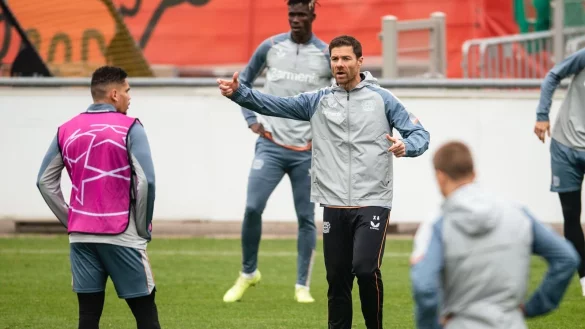 Training bei Bayer Leverkusen. - © Marius Becker/Deutsche Presse-Agentur GmbH/dpa/Archivbild