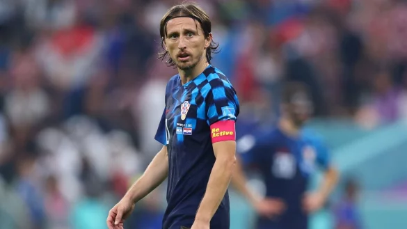 Verpasste mit Kroatien sein zweites WM-Finale: Luka Modric. - &copy; Tom Weller/dpa