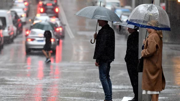 Regenwetter im australischen Sydney. - &copy; Bianca De Marchi/AAP/dpa