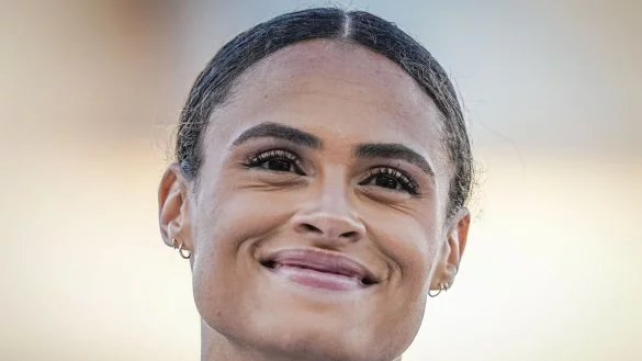 Wurde als Welt-Leichtathleten des Jahres ausgezeichnet: Sydney Mclaughlin. - &copy; Michael Kappeler/dpa